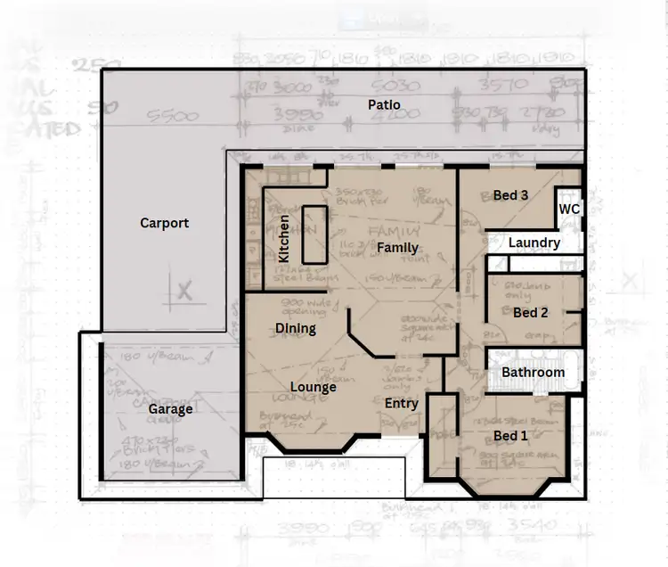 Floorplan of Homely house listing, 3 Nova Court, Marangaroo WA 6064