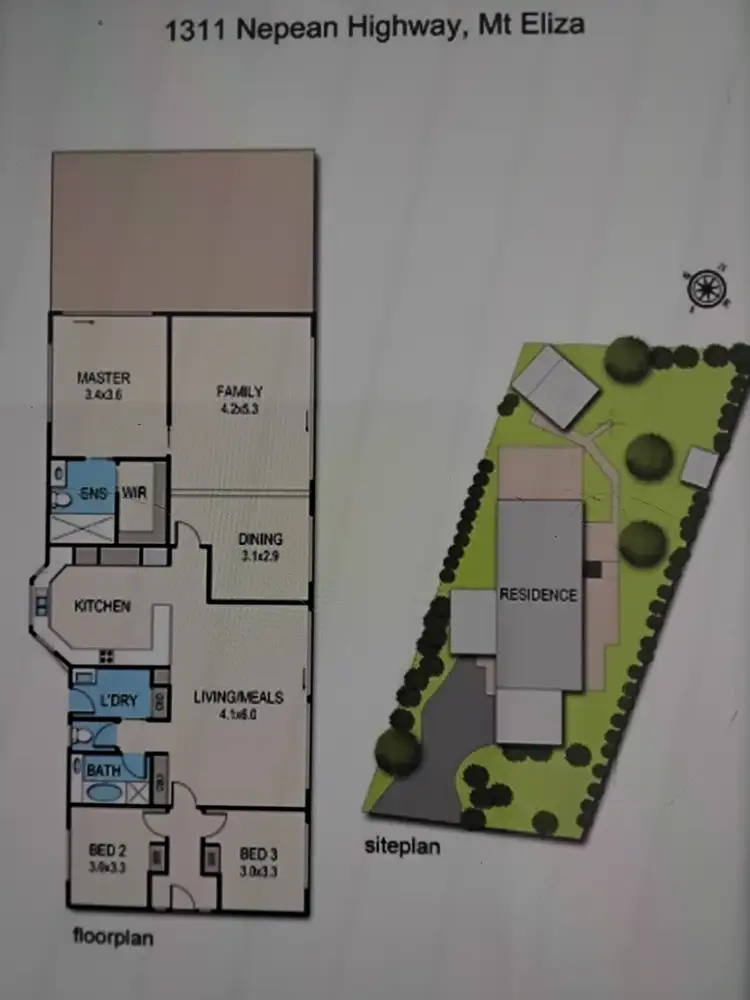 Floorplan of Homely house listing, 1311 Nepean Highway, Mount Eliza VIC 3930