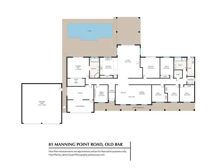 Floorplan of Homely house listing, 81 Manning Point Road, Old Bar NSW 2430
