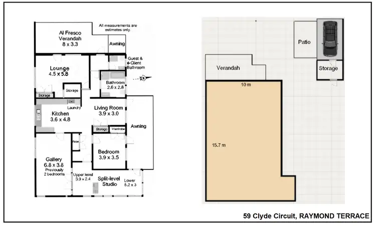 Floorplan of Homely house listing, 59 Clyde Circuit, Raymond Terrace NSW 2324