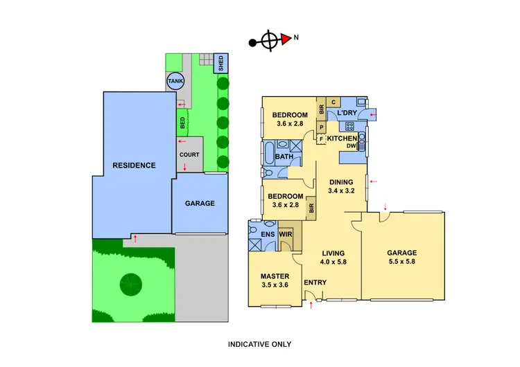 Floorplan of Homely unit listing, 4/83 Warrandyte Road, Ringwood VIC 3134