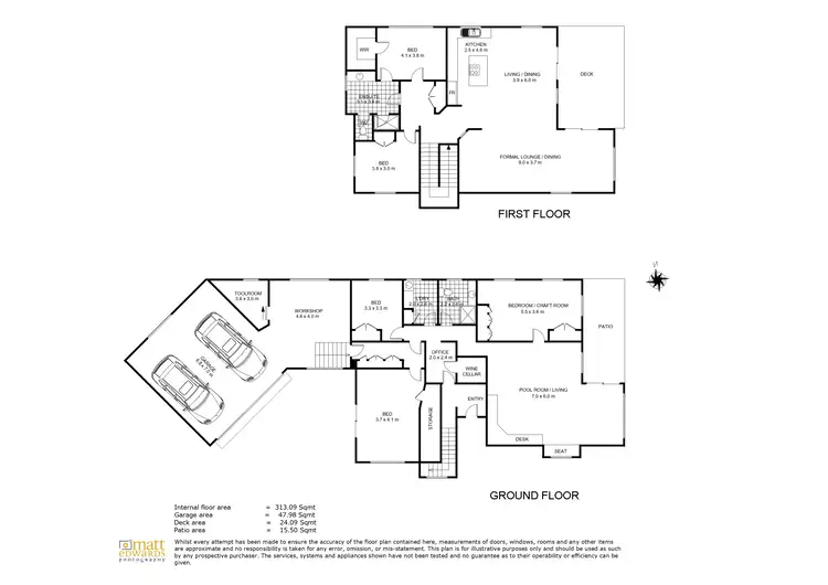 Floorplan of Homely house listing, 11 Panorama Crescent, Prince Henry Heights QLD 4350
