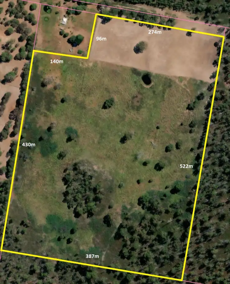 Floorplan of Homely land listing, 74 McGuires Marsh Road, Osterley TAS 7140