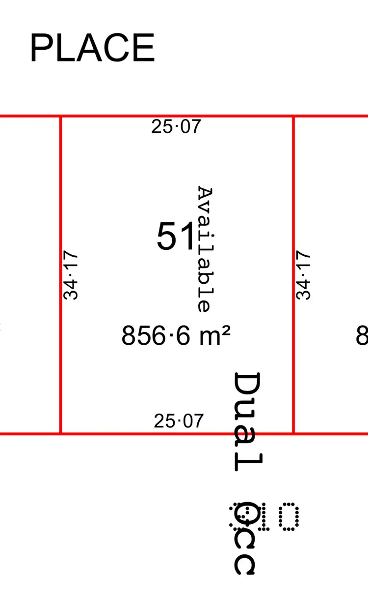 Floorplan of Homely land listing, 40 Vaucluse Place, Parkes NSW 2870