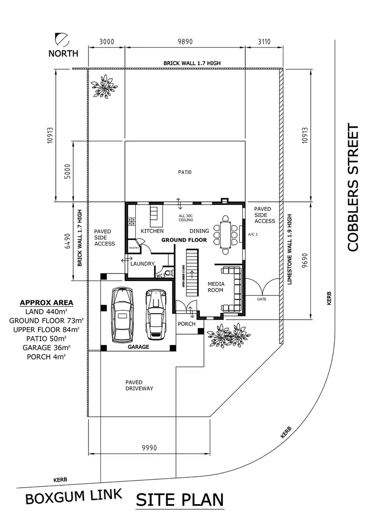 Floorplan of Homely house listing, 15 Boxgum Link, Wannanup WA 6210