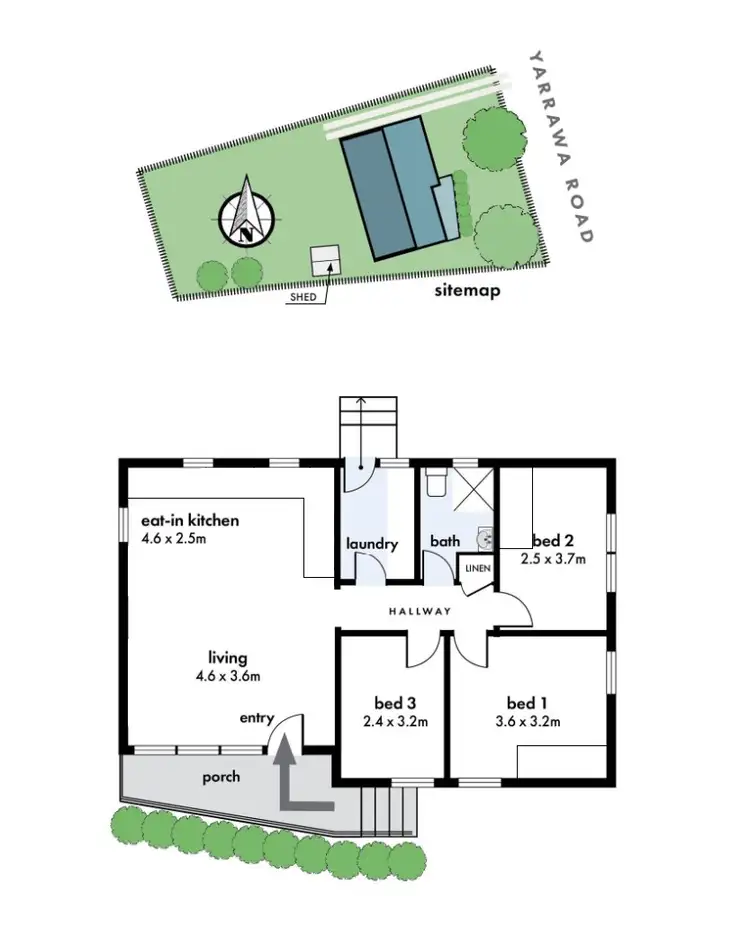Floorplan of Homely house listing, 25 Yarrawa Road, Moss Vale NSW 2577