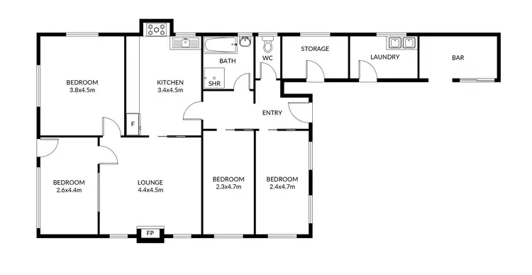 Floorplan of Homely rural property listing, Address available on request