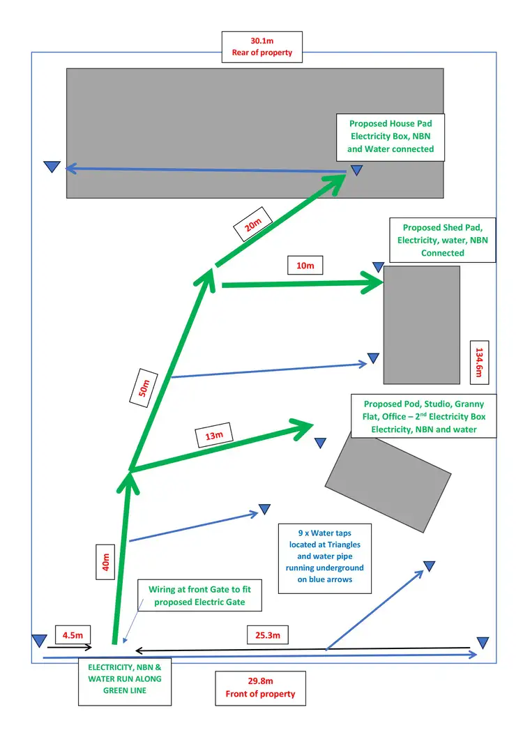 Floorplan of Homely land listing, Address available on request