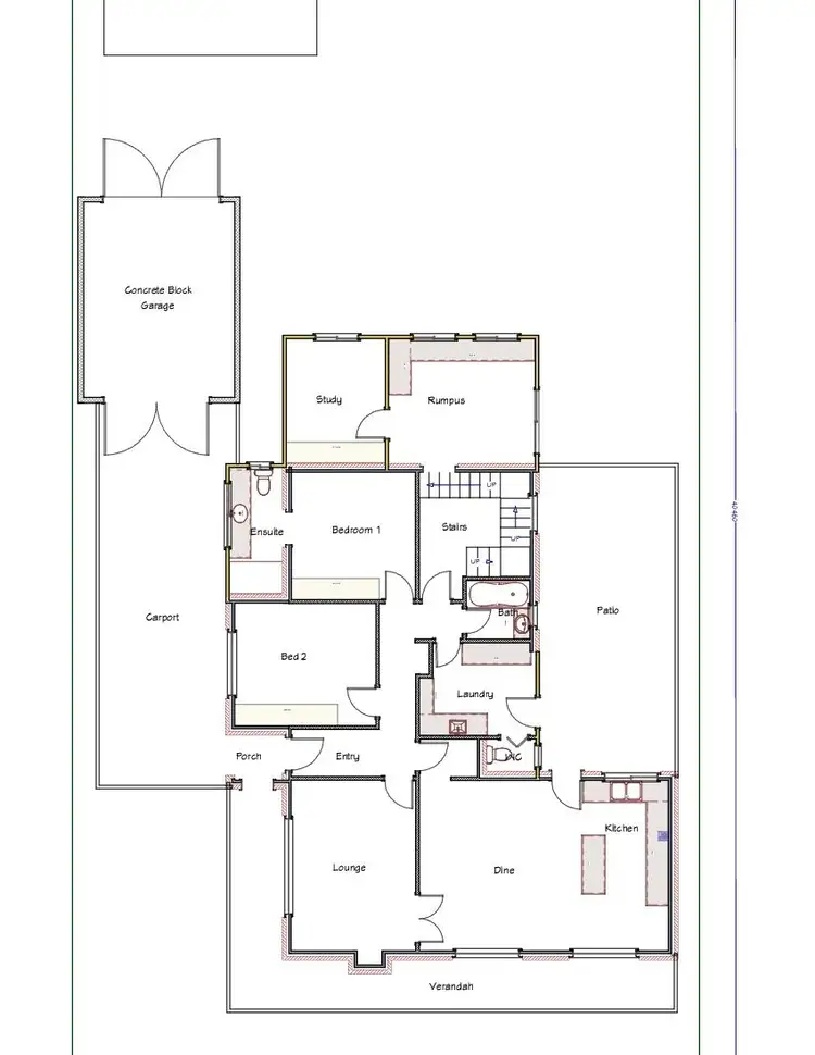 Floorplan of Homely house listing, 6 Orana Avenue, Glenelg North SA 5045