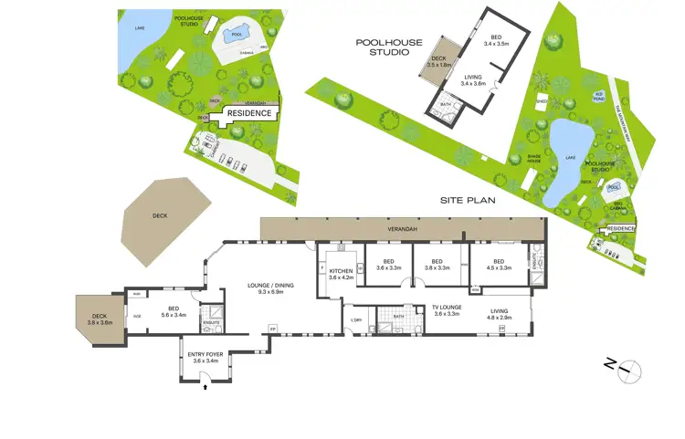 Floorplan of Homely house listing, 235 The Mountain Way, Sapphire Beach NSW 2450