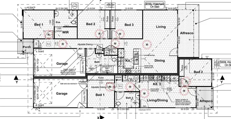 Floorplan of Homely semi-detached listing, 37 Vanessa Crescent, Cotswold Hills QLD 4350