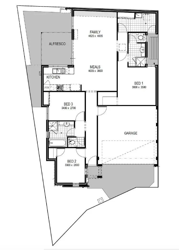 Floorplan of Homely house listing, 18 Sunrise Court, Canning Vale WA 6155