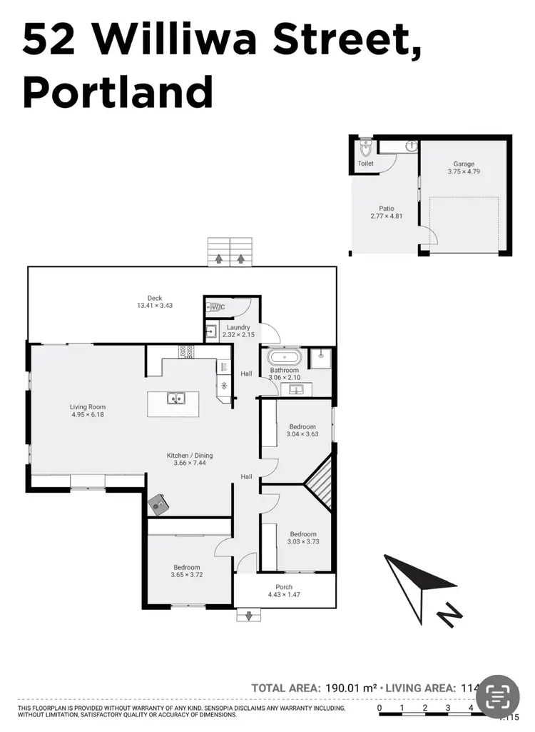Floorplan of Homely house listing, 52 Williwa Street, Portland NSW 2847