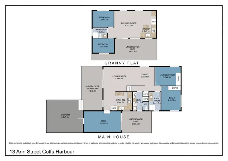 Floorplan of Homely house listing, 13 Ann Street, Coffs Harbour NSW 2450