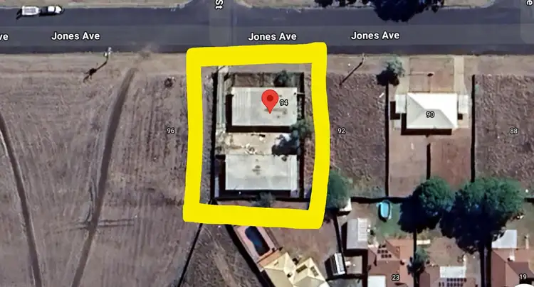 Floorplan of Homely land listing, 94 Jones Avenue, Moree NSW 2400