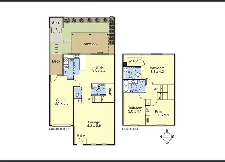 Floorplan of Homely townhouse listing, 4/8 Willgilson Court, Oakleigh VIC 3166