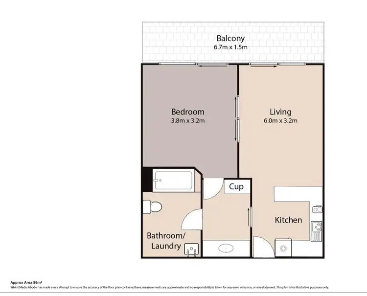 Floorplan of Homely unit listing, 115/1 Paradise Island, Surfers Paradise QLD 4217