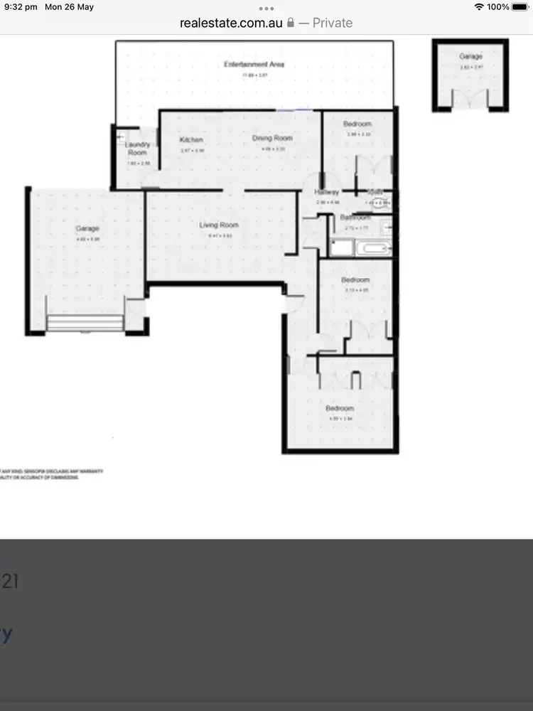 Floorplan of Homely house listing, 23 Lawson Drive, Moama NSW 2731