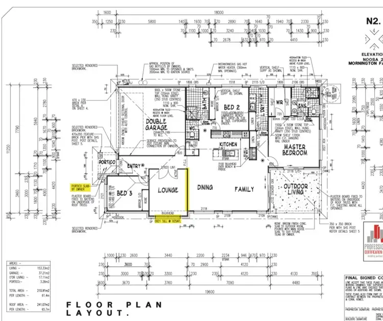 Floorplan of Homely house listing, 6 Sandcastle Drive, Sandy Beach NSW 2456