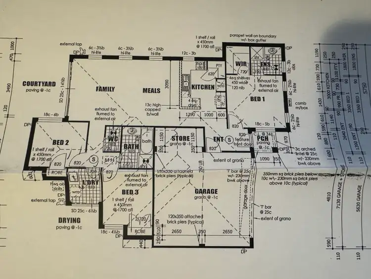 Floorplan of Homely unit listing, 1A Myimbar Way, Nollamara WA 6061