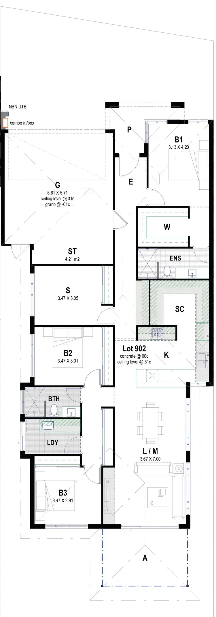Floorplan of Homely land listing, 13 Misket Way, Caversham WA 6055