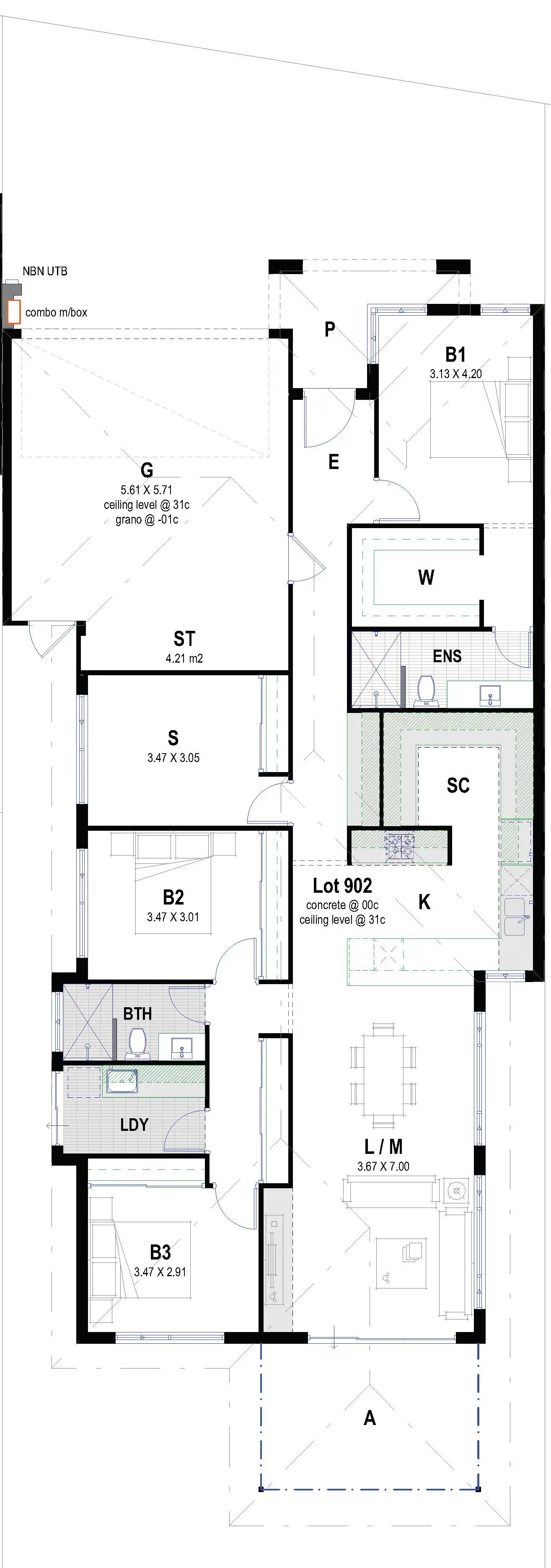 Floorplan of Homely land listing, 13 Misket Way, Caversham WA 6055