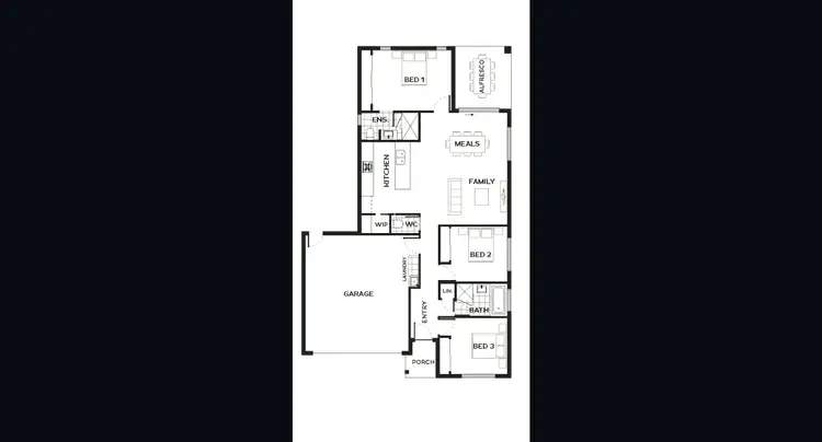 Floorplan of Homely house listing, 12 Quartz Crescent, Collingwood Park QLD 4301