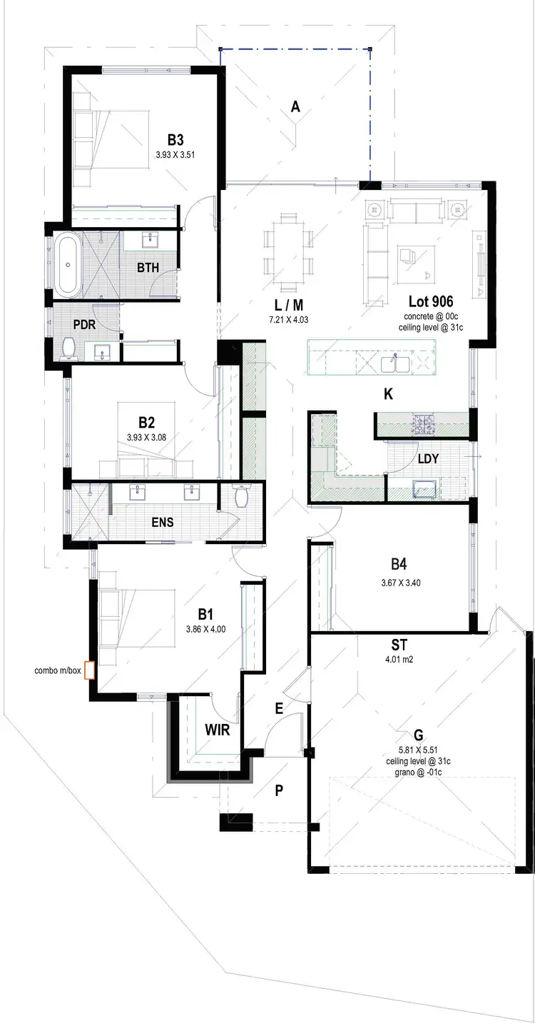 Floorplan of Homely land listing, 14 Nasco Way, Caversham WA 6055