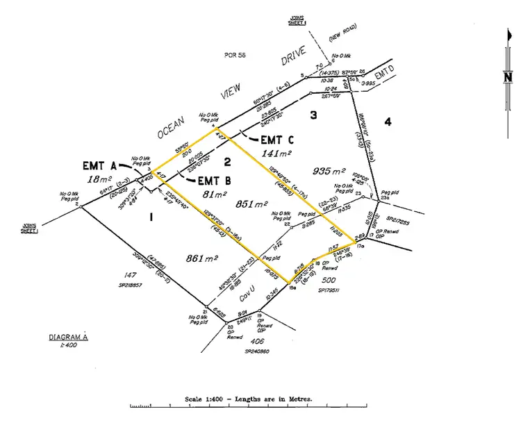 Floorplan of Homely land listing, 28 Ocean View Drive, Zilzie QLD 4710