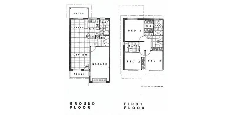 Floorplan of Homely townhouse listing, 69/113 Castle Hill Drive, Murrumba Downs QLD 4503