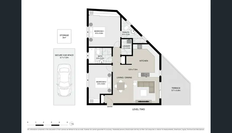 Floorplan of Homely unit listing, 9/2 Parker Street, Rockdale NSW 2216
