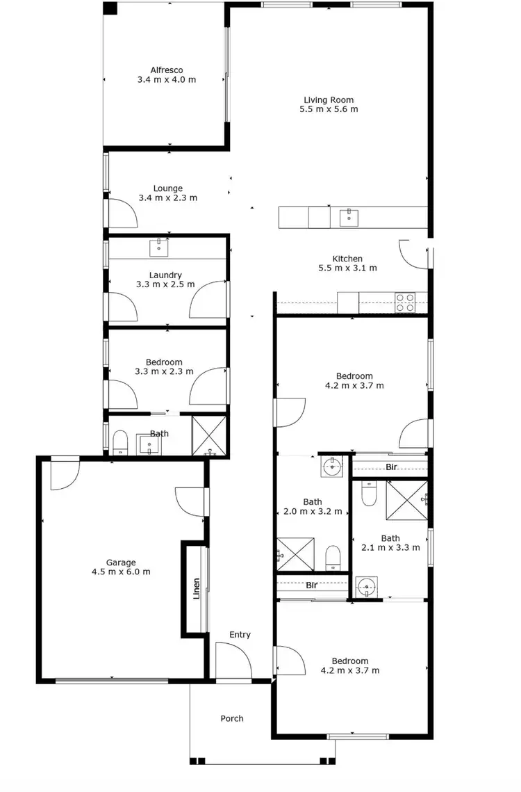 Floorplan of Homely house listing, 17 Grace Road, Munno Para West SA 5115