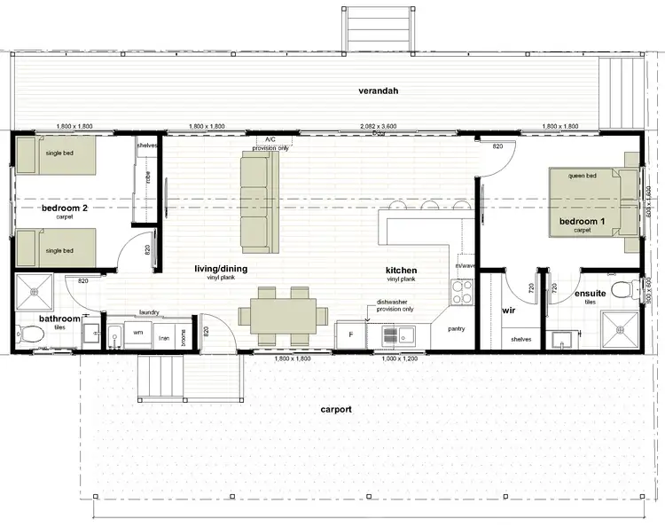 Floorplan of Homely house listing, 53/716 Harrington Road, Harrington NSW 2427