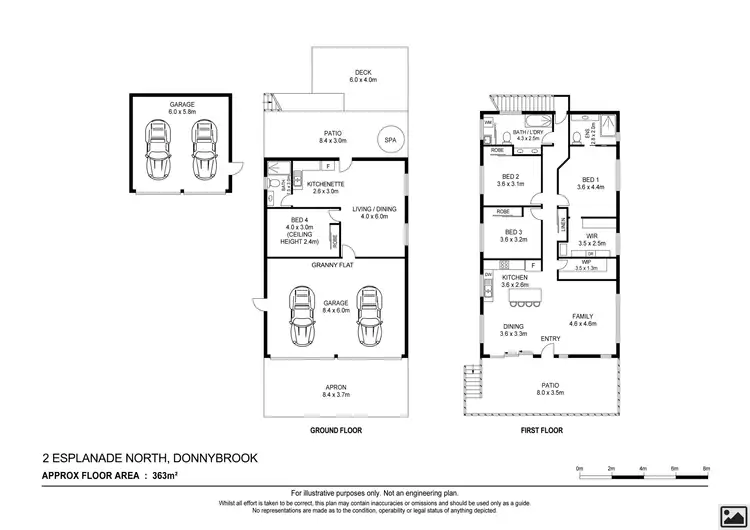 Floorplan of Homely house listing, 2 Esplanade North, Donnybrook QLD 4510