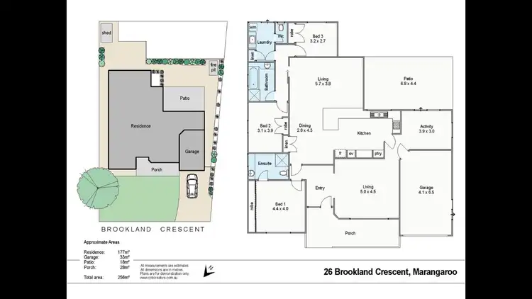 Floorplan of Homely house listing, 26 Brookland Crescent, Marangaroo WA 6064