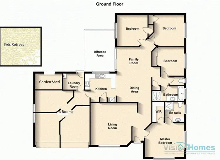 Floorplan of Homely house listing, 16 Marigold Avenue, Regents Park QLD 4118