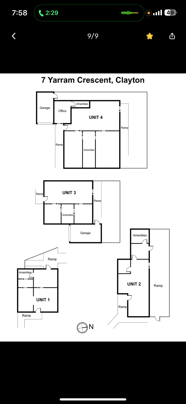 Floorplan of Homely house listing, 7 Yarram Crescent, Clayton VIC 3168