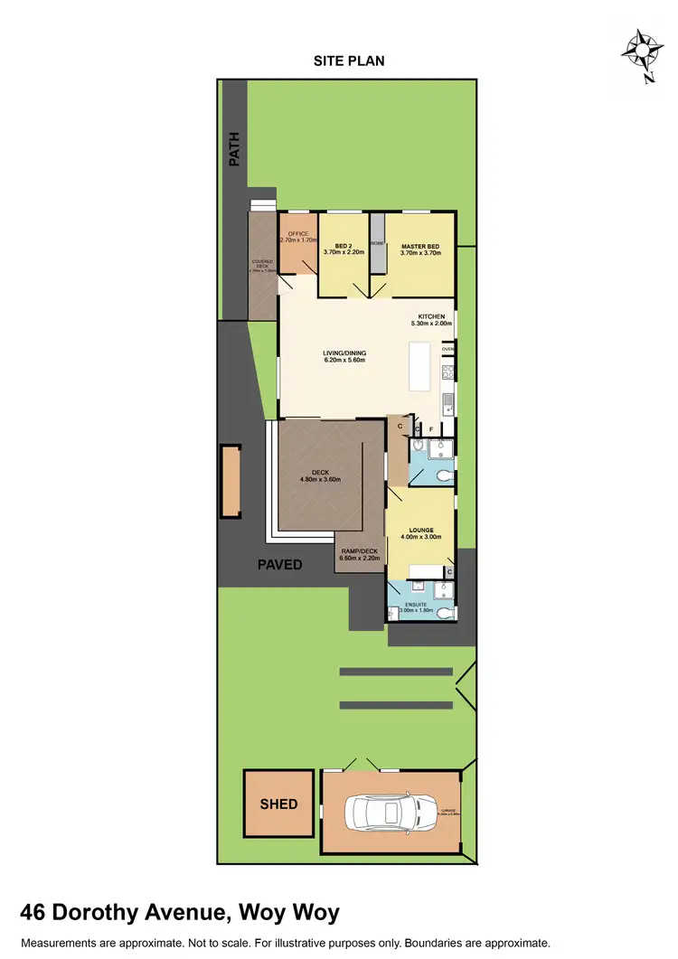 Floorplan of Homely house listing, 46 Dorothy Avenue, Woy Woy NSW 2256