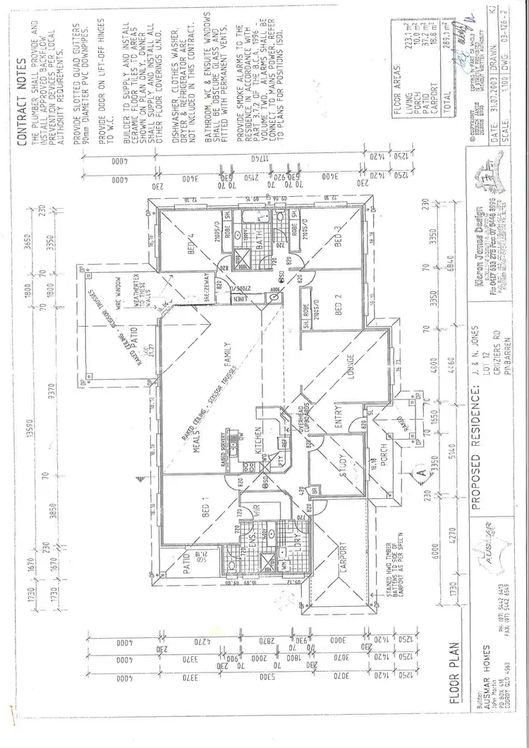 Floorplan of Homely house listing, 117 Croziers Road, Pinbarren QLD 4568