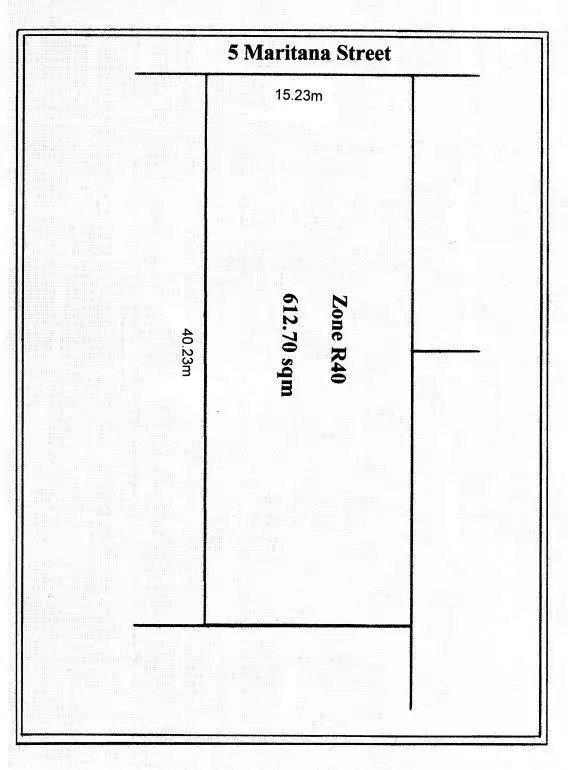 Floorplan of Homely land listing, 5 Maritana Street, Piccadilly WA 6430