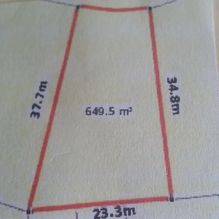 Floorplan of Homely land listing, 7 Dillon Road, Flinders NSW 2529