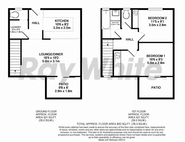 Floorplan of Homely townhouse listing, Unit 1/3 Anderson Street, Railway Estate QLD 4810