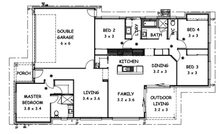 Floorplan of Homely house listing, 59 Creekside Circuit, Nambour QLD 4560
