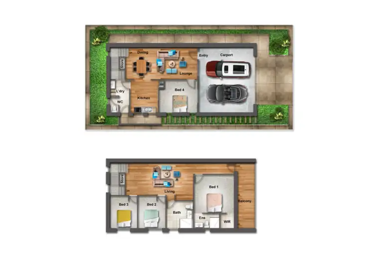 Floorplan of Homely house listing, 4 Jeffery Court, Agnes Water QLD 4677