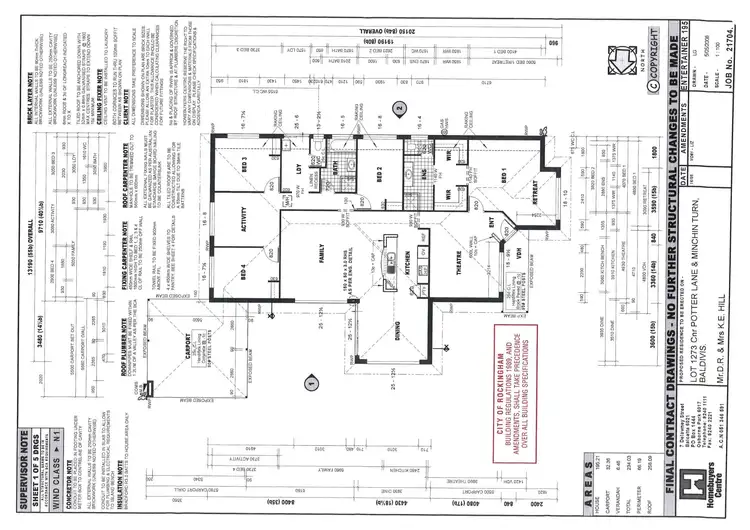 Floorplan of Homely house listing, 26 Minchin Turn, Baldivis WA 6171