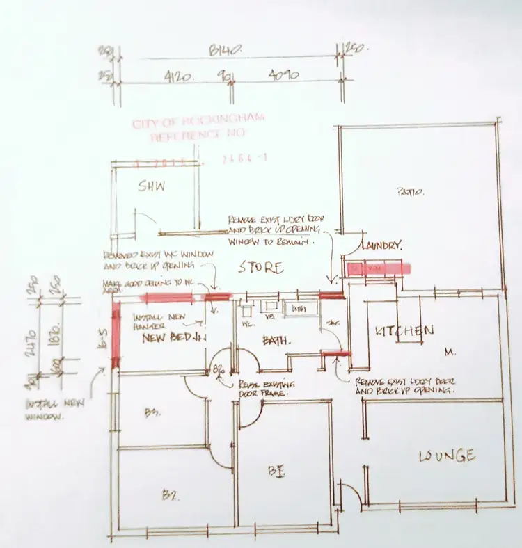 Floorplan of Homely house listing, 2 Haselmere Circus, Rockingham WA 6168