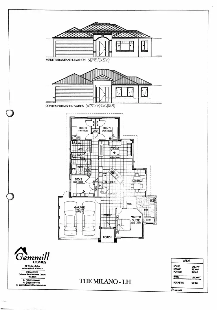 Floorplan of Homely house listing, 2 Karak Road, Wannanup WA 6210