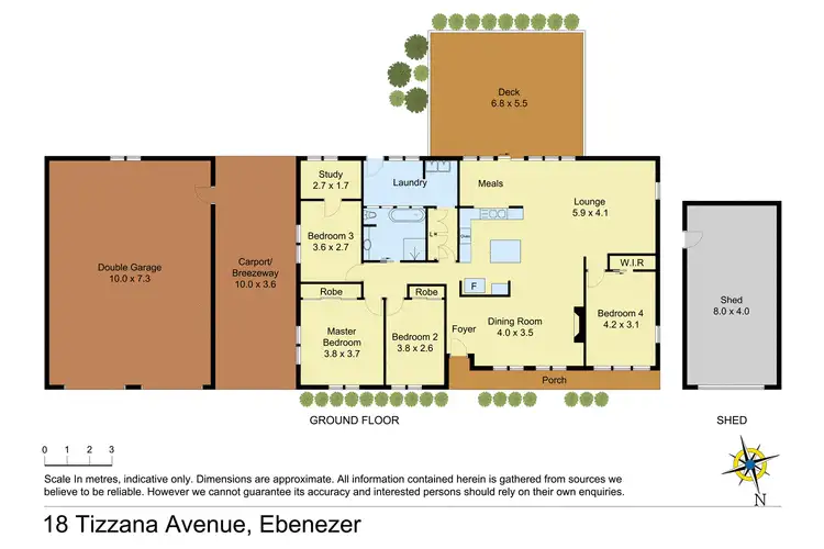 Floorplan of Homely rural property listing, 18 Tizzana, Ebenezer NSW 2756