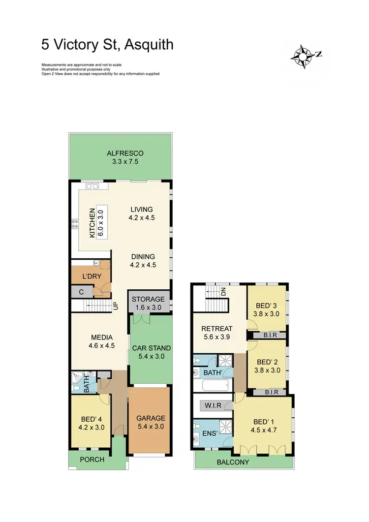 Floorplan of Homely house listing, 5A Victory Street, Asquith NSW 2077
