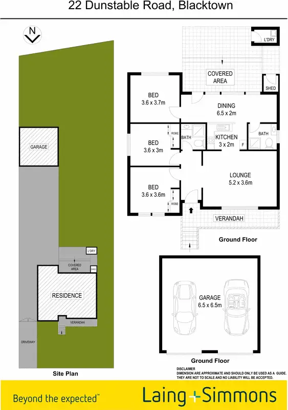 Floorplan of Homely house listing, 22 Dunstable Street, Blacktown NSW 2148